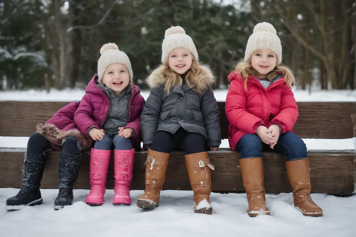 Recomendaciones de botas de invierno para niños con consejos de calor efectivo