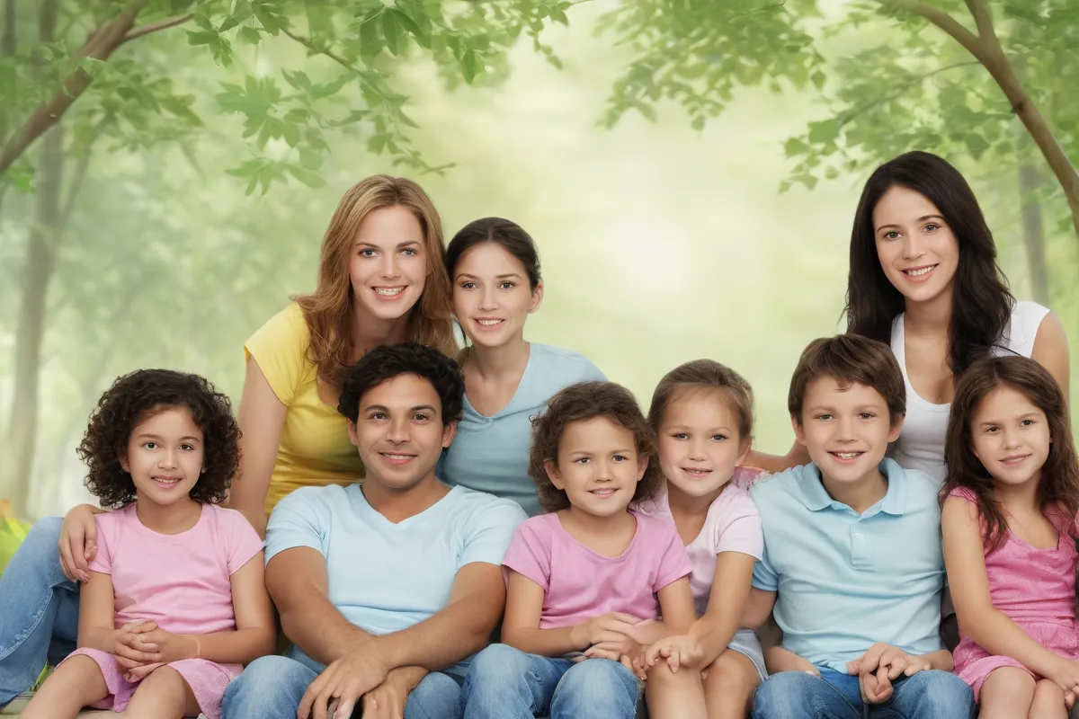 Un foro de familias con un diseño temático y acceso restringido