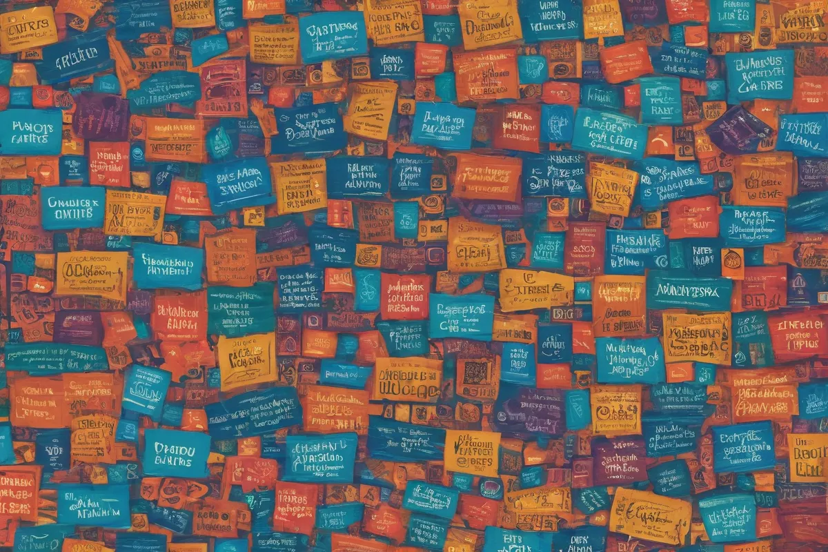 El patrón abstracto muestra temas de foro familiar con poca accesibilidad