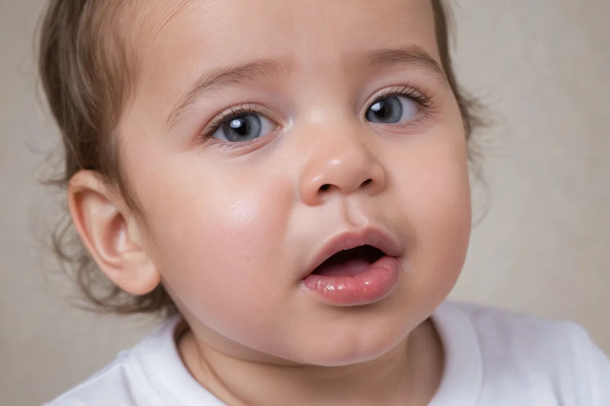 ¿Debemos preocuparnos por fisuras labiales en bebés? This translates as: Should we be worried about labials fissures in babies?