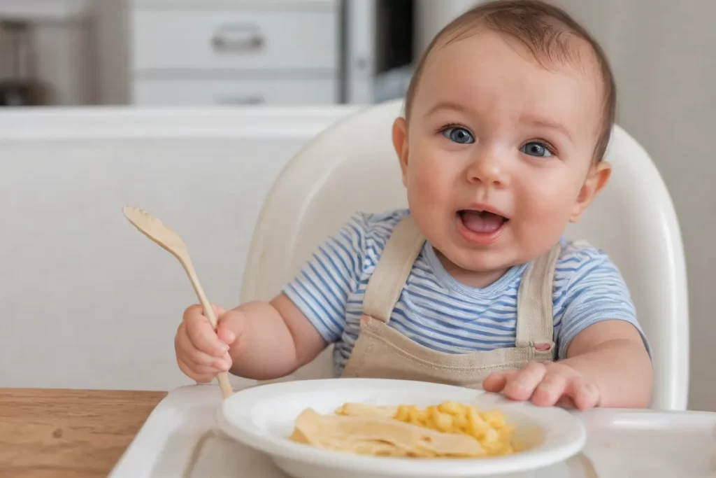 ¡Guía de comida para bebés de 8 meses!