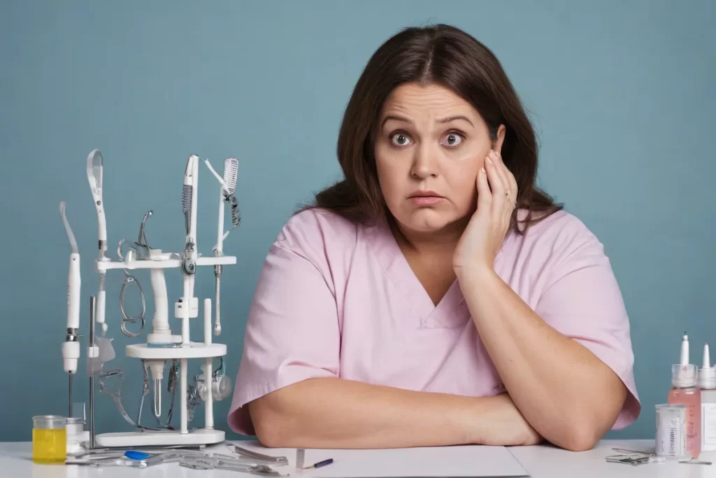 Las personas inquietas y los rostros preocupados