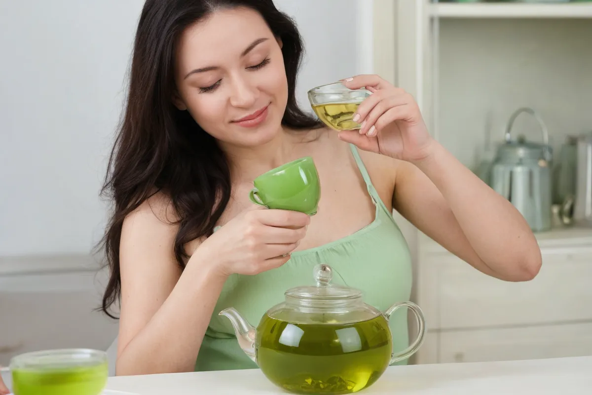 El té verde ofrece beneficios durante el embarazo
