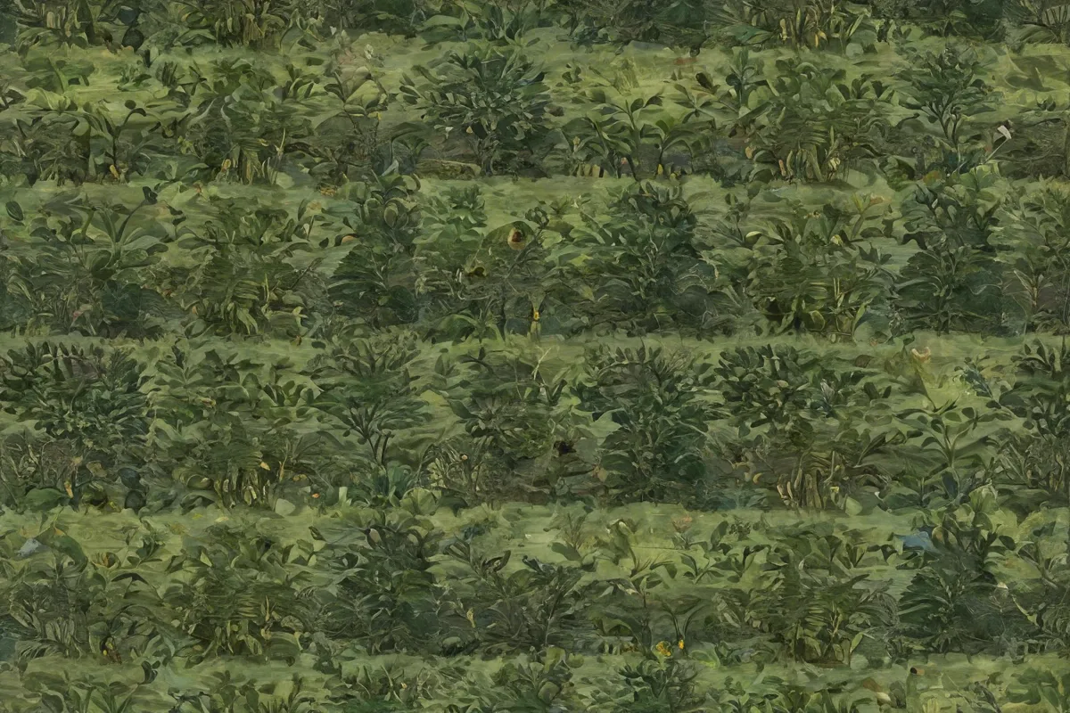 Papel de pared temático natural para pequeños grupos