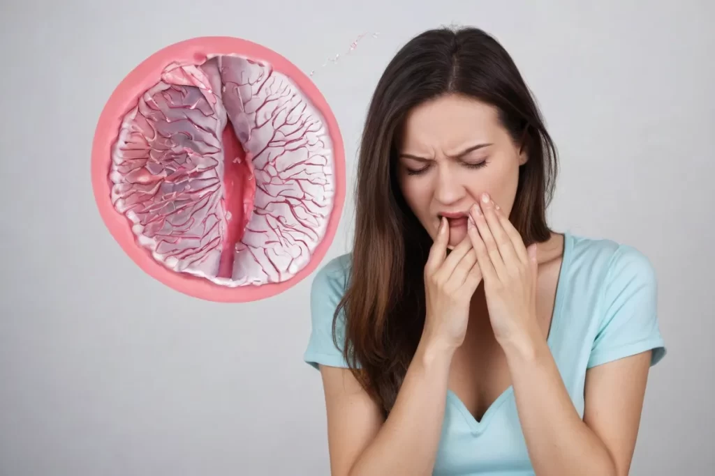 La wallpaper muestra el dolor durante la ovulación