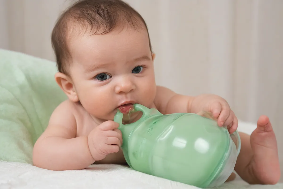 Investigación sobre la influencia del color de las heces y la composición de la leche materna en la salud infantil