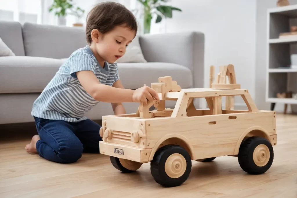 Diseños de juguetes Ikea basados en madera para mayor seguridad