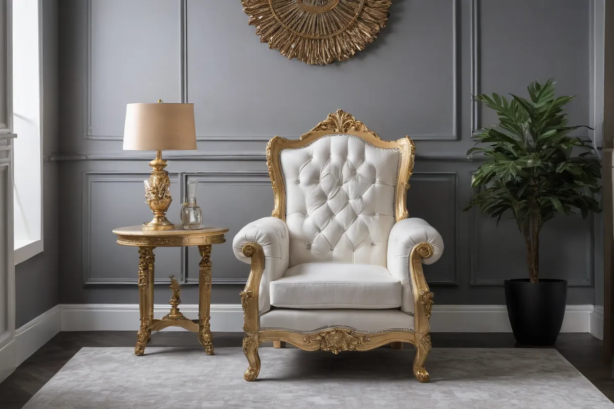 El espacio, los materiales y el estilo son esenciales al elegir un trono