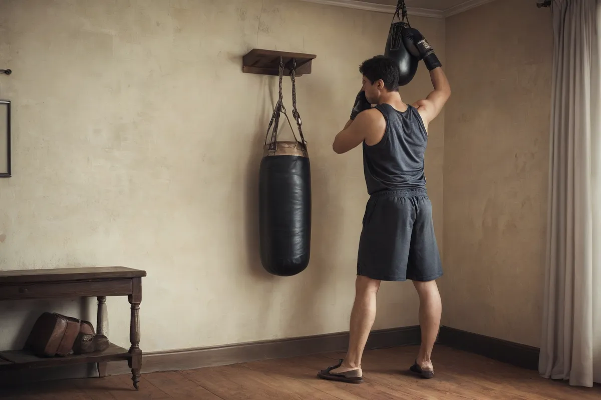 Los wallpapers, origen de las técnicas de práctica del boxeo con sacos de boxeo suspendidos en la pared (box)