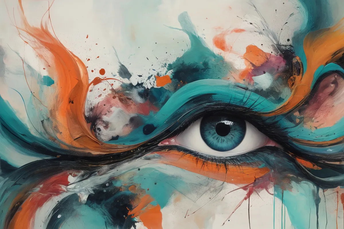 El arte abstracto con un toque de lo surrealista