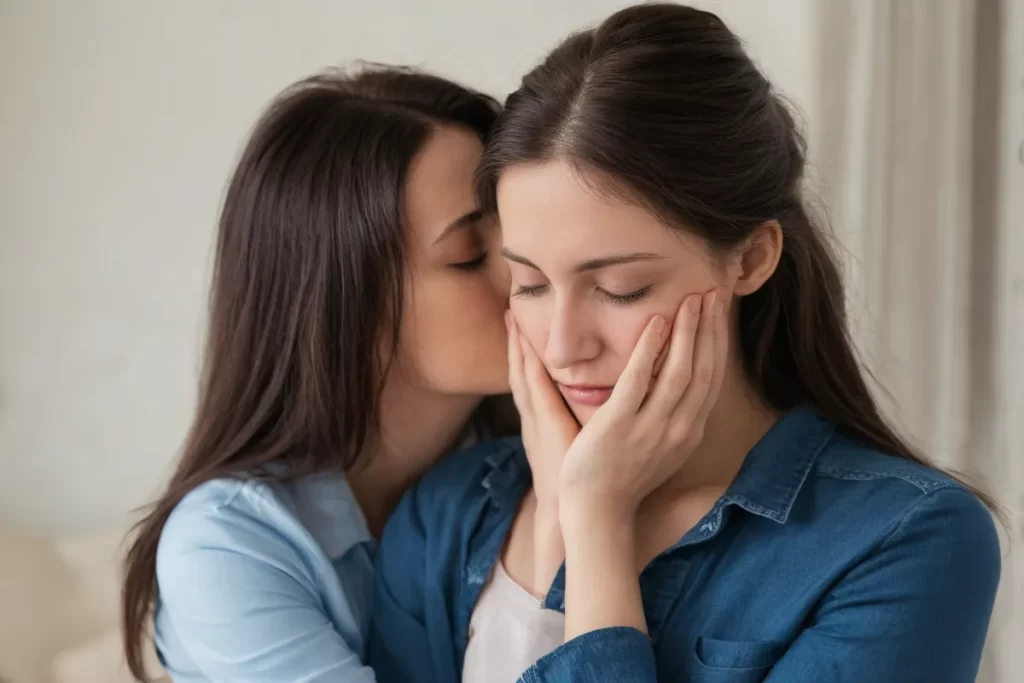 **Ofrezca apoyo y asistencia emocional a las víctimas de abuso y violencia en las relaciones.**