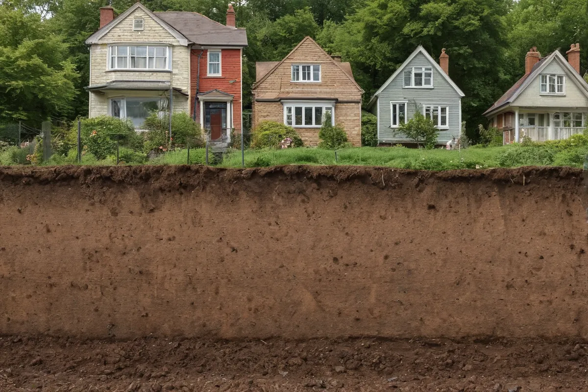 Papel tapiz de problemas del suelo para casas y jardines