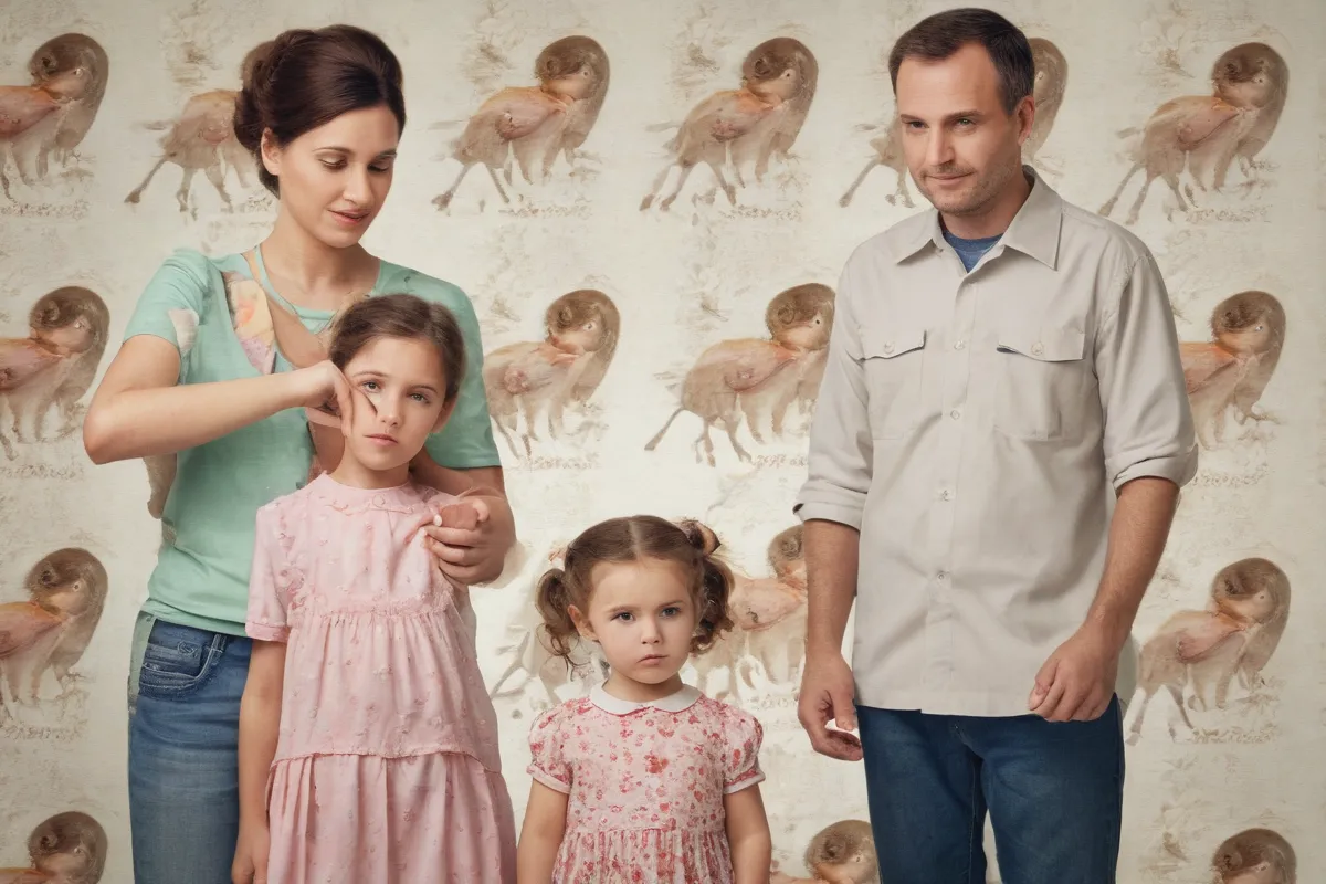 Papel pintado de padres y madres buscando consejo sobre control de plagas infantiles