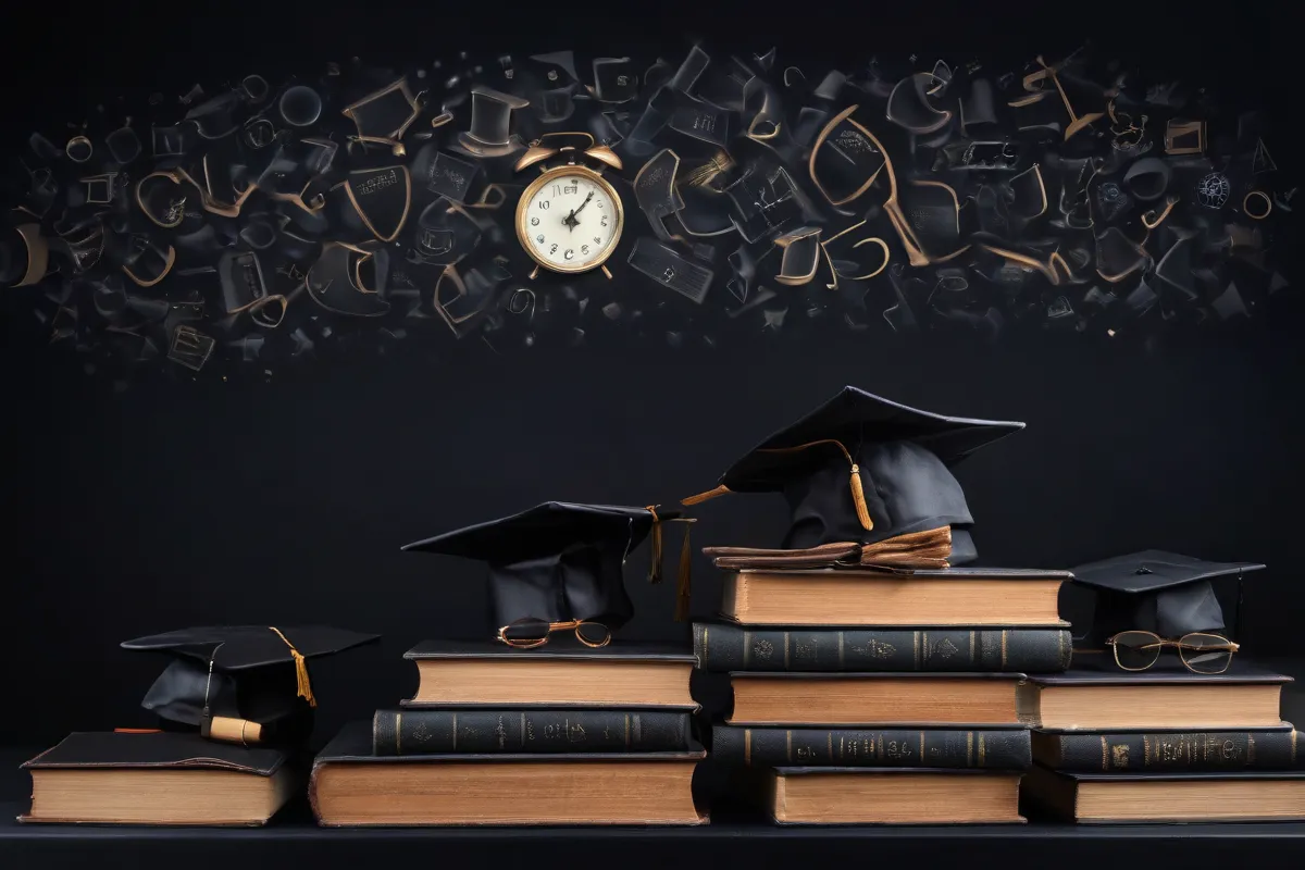 La imagen transmite la presión académica temprana