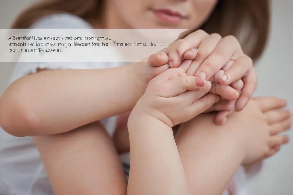 Llego la mano de madre, con alivio por el dolor en el brazo