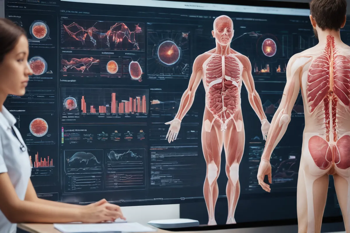 Muestra sistemas de órganos, datos sobre la actividad viral y información de IgS M