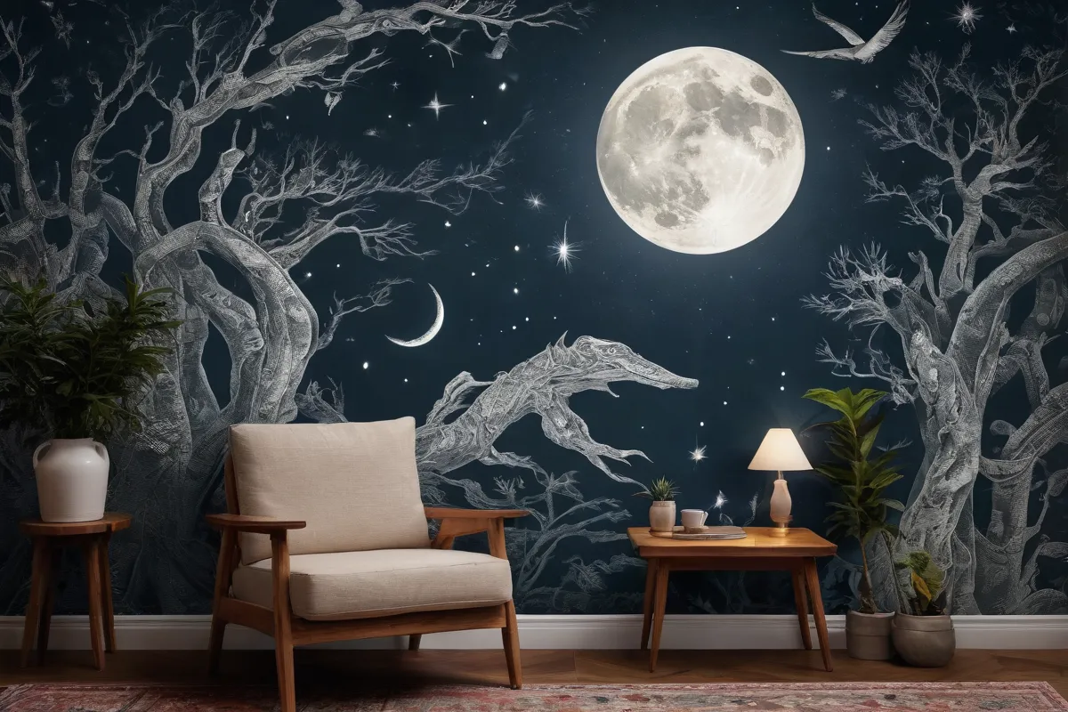 Un papel de pared cautivador expone la verdad, desmonta los mitos sobre las rituales lunarias y creencias de los Partos