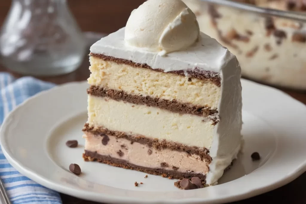 Un helado descompuesto podría crear un pastel