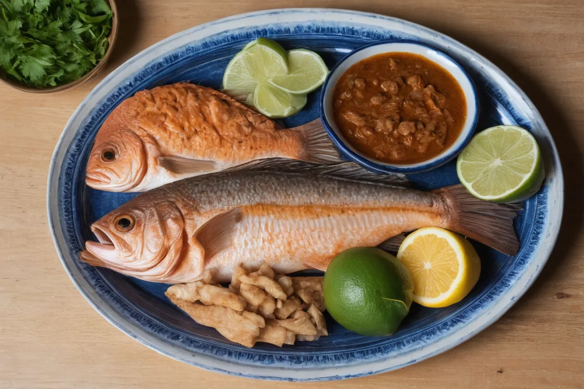Veracruz posee golondrias y peces en su platillo. (Veracruz has swallows and fish on its dish)