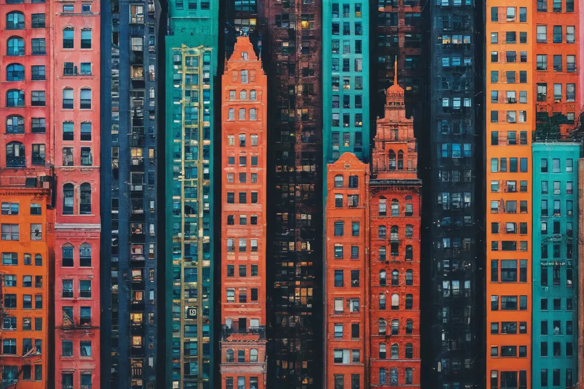 Imágenes vibrantes, letras atrevidas y paisajes urbanos