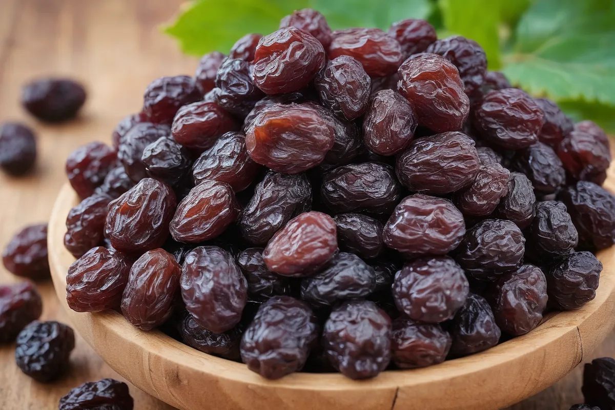 Los pasas son saludables y deliciosos