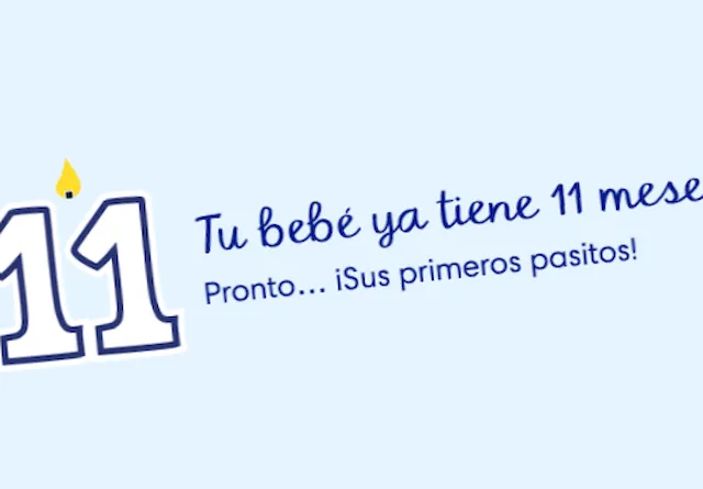 mes 11 del bebe